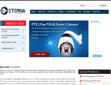 Tablet Screenshot of eternaautomation.com